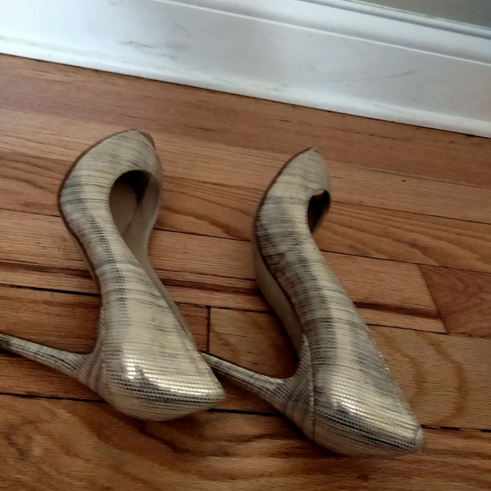 Enzo Angiolini open toe heels - Picture 12 of 13